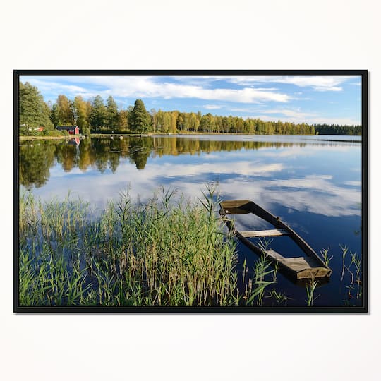 Designart - Beautiful Swedish September Lake